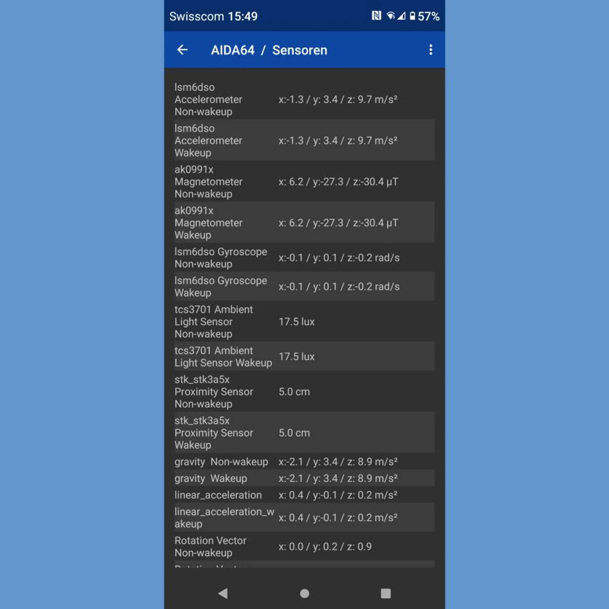 Screenshots Tune-In-App