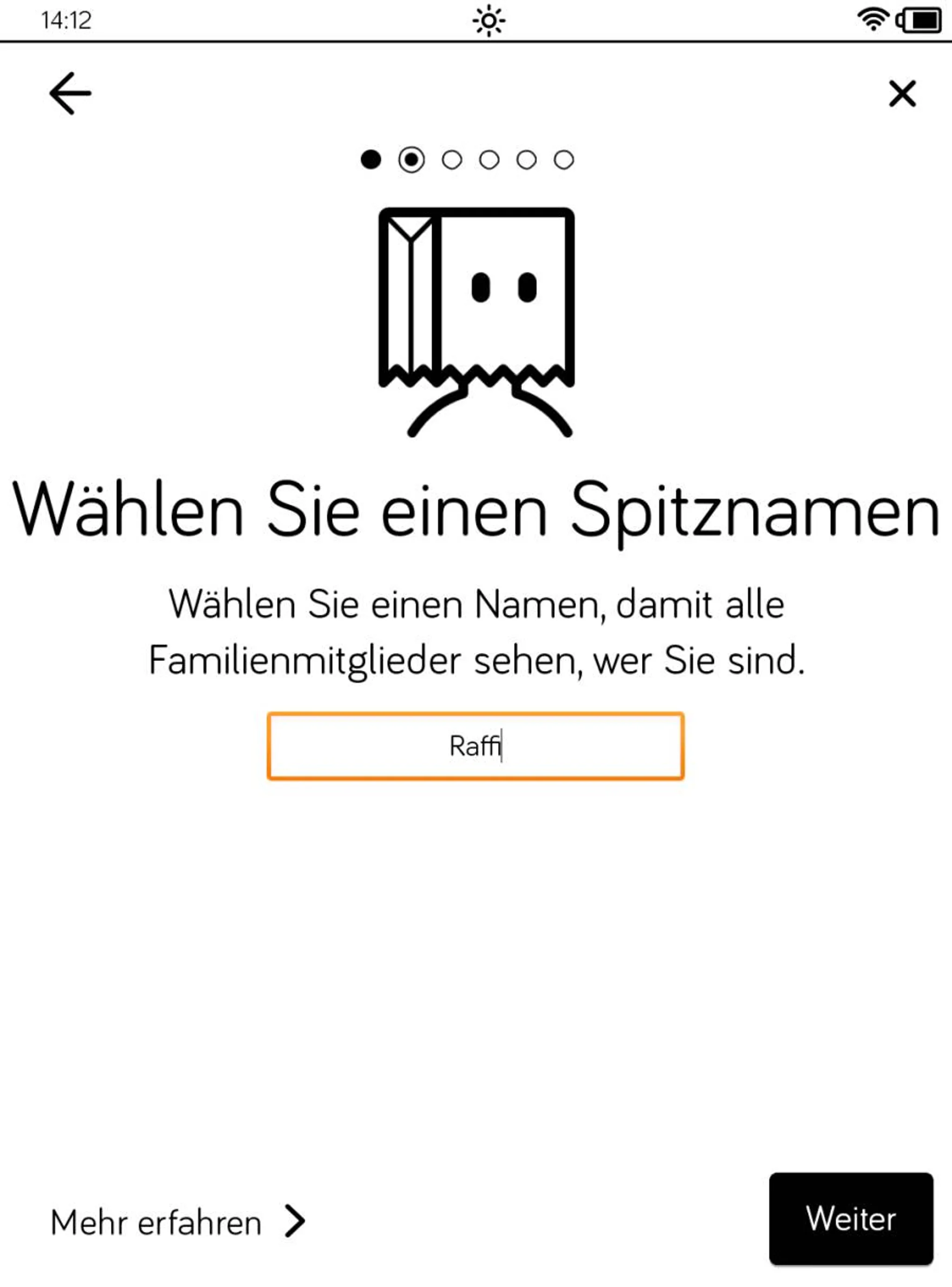 Screenshots Tune-In-App