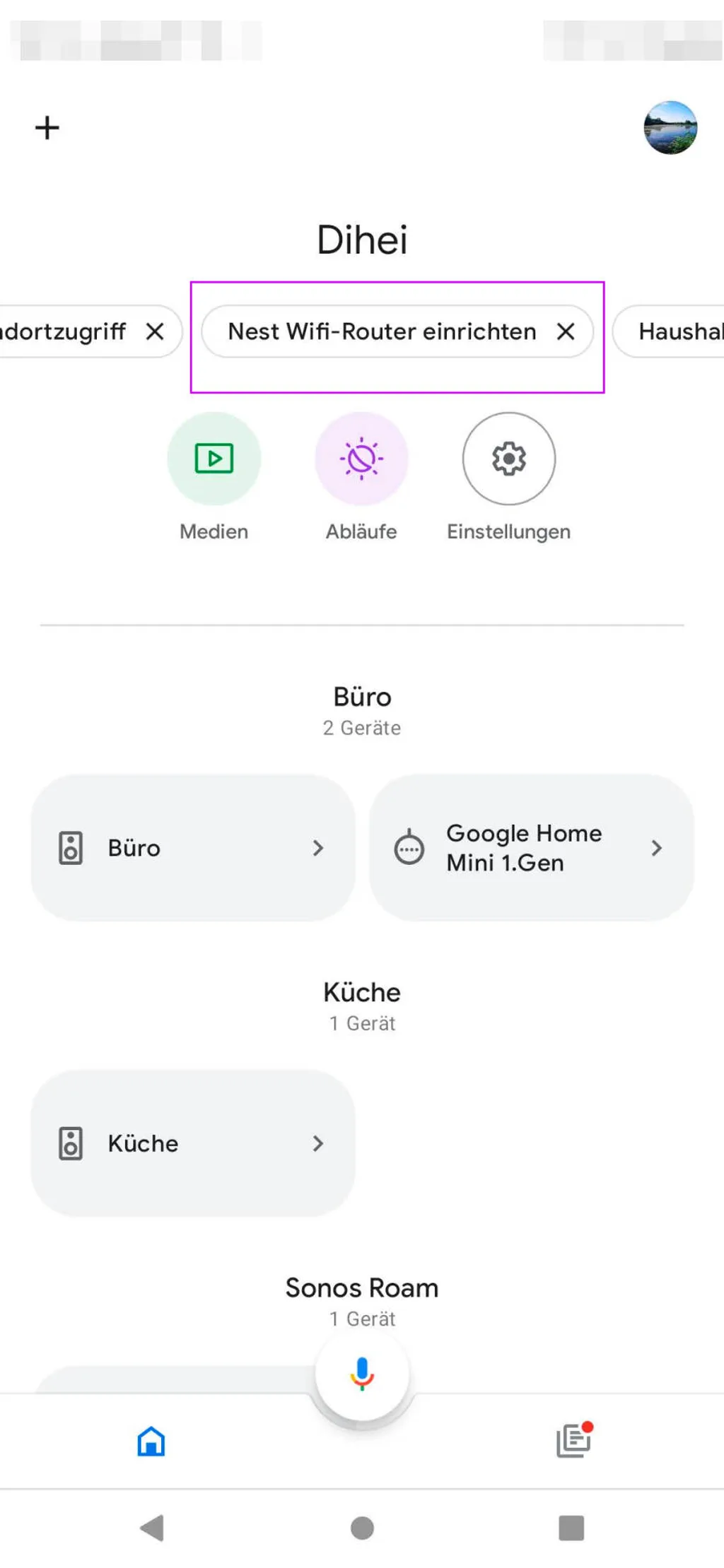 Screenshots Tune-In-App
