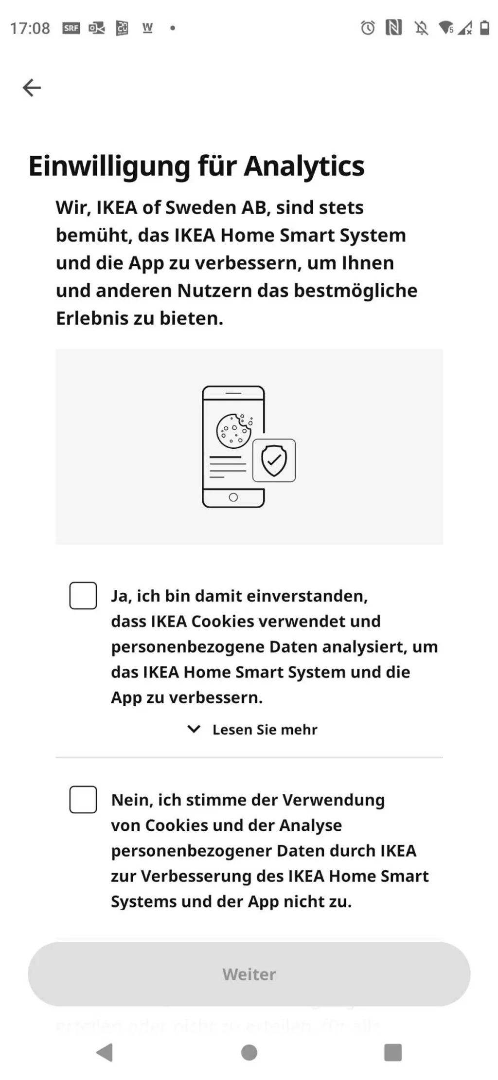 Screenshots Tune-In-App