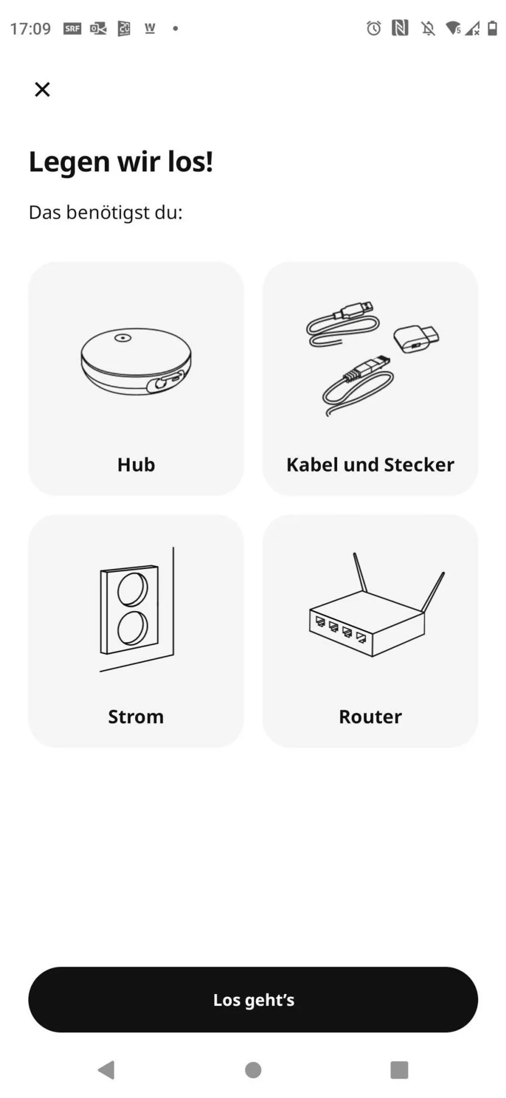 Screenshots Tune-In-App
