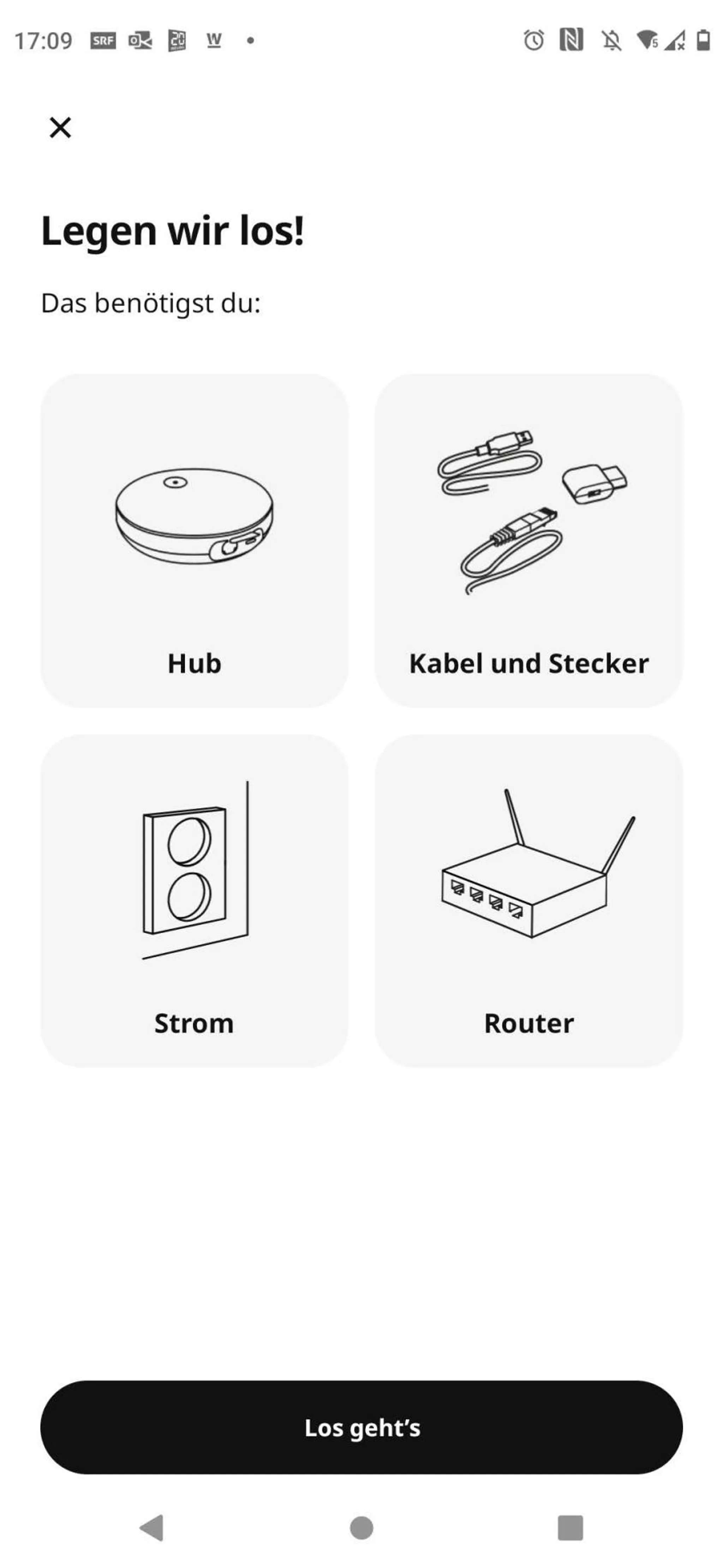 Screenshots Tune-In-App