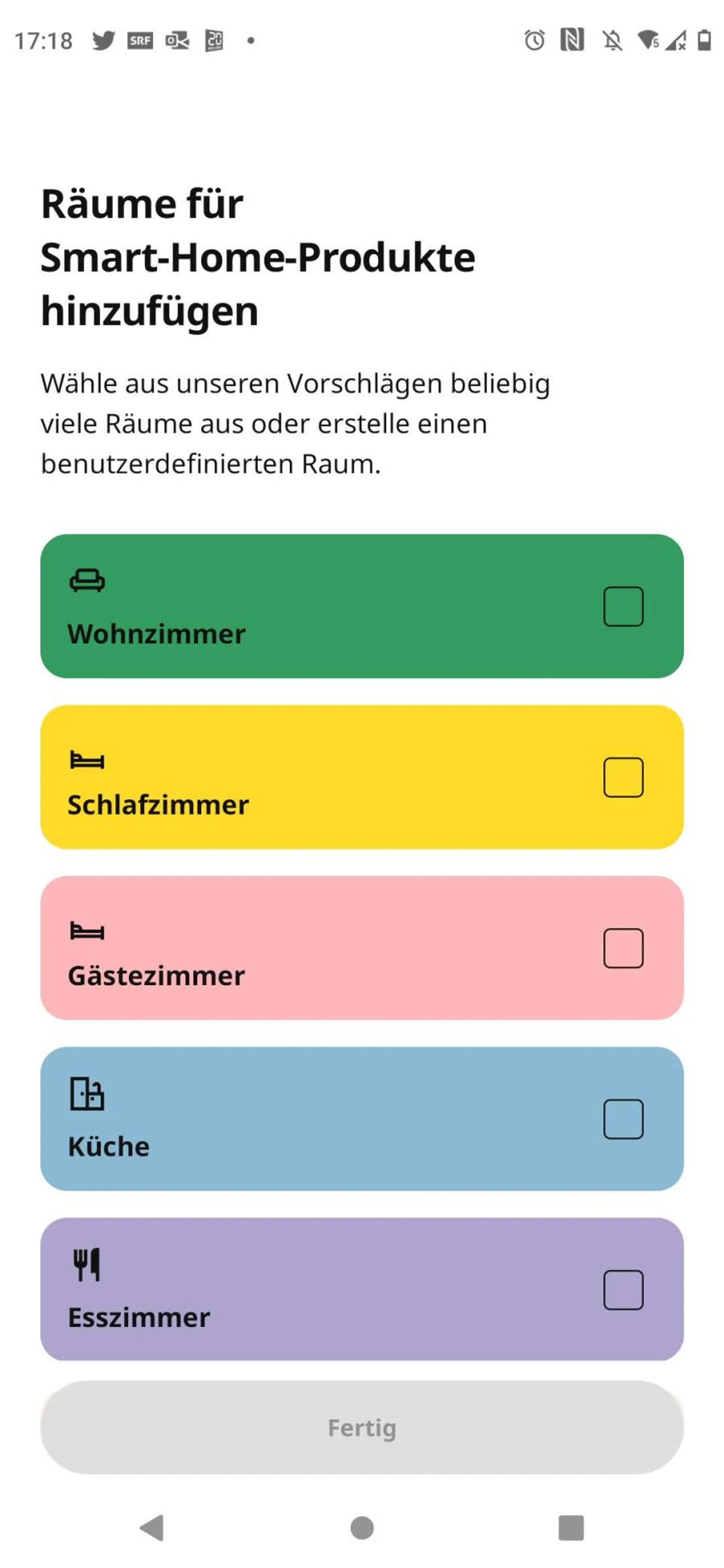 Screenshots Tune-In-App