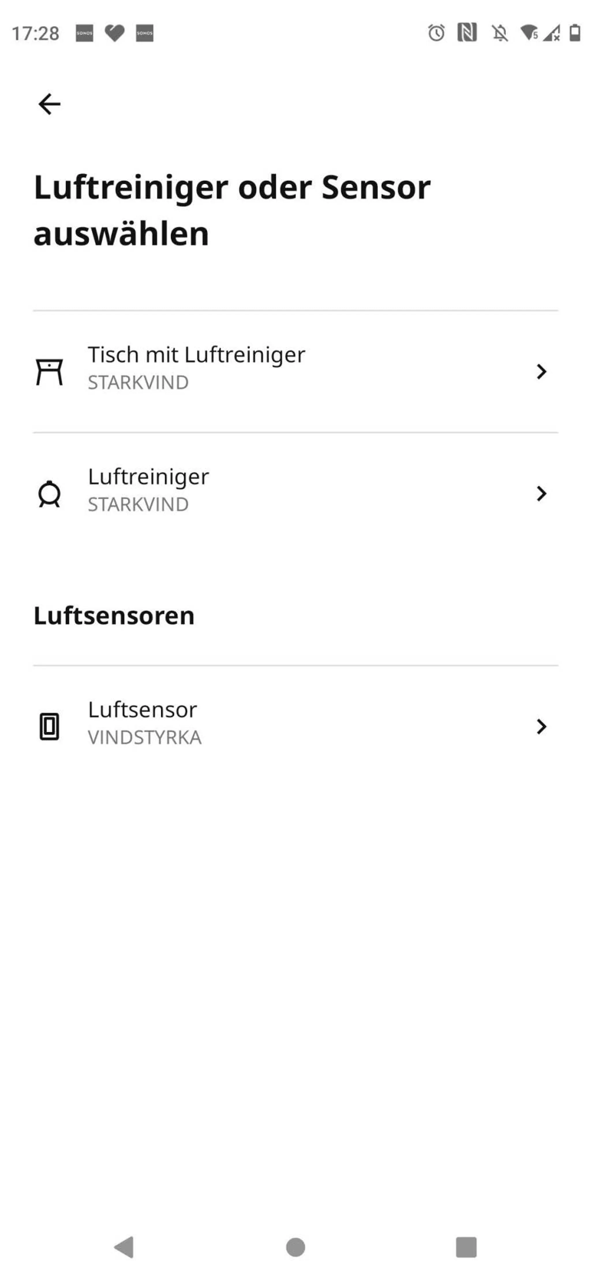 Screenshots Tune-In-App