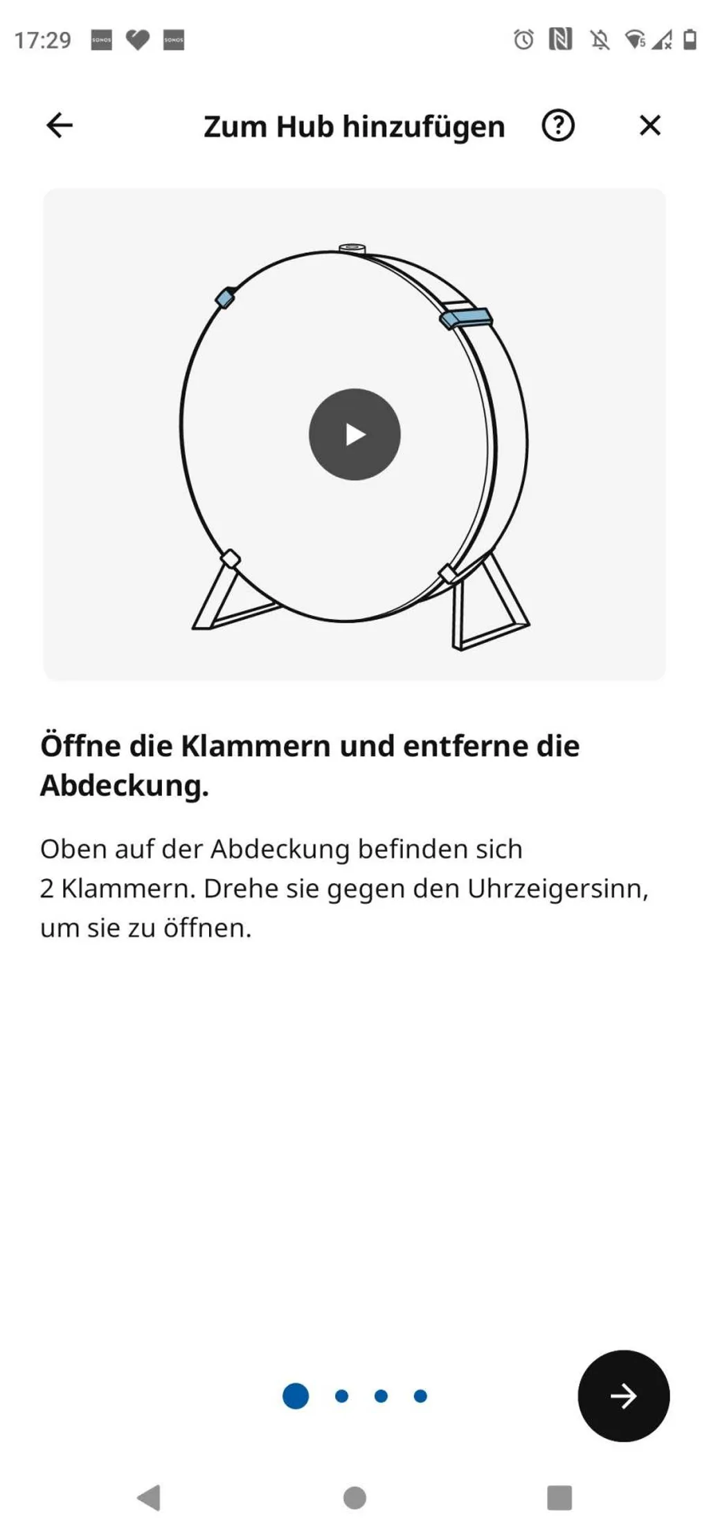 Screenshots Tune-In-App