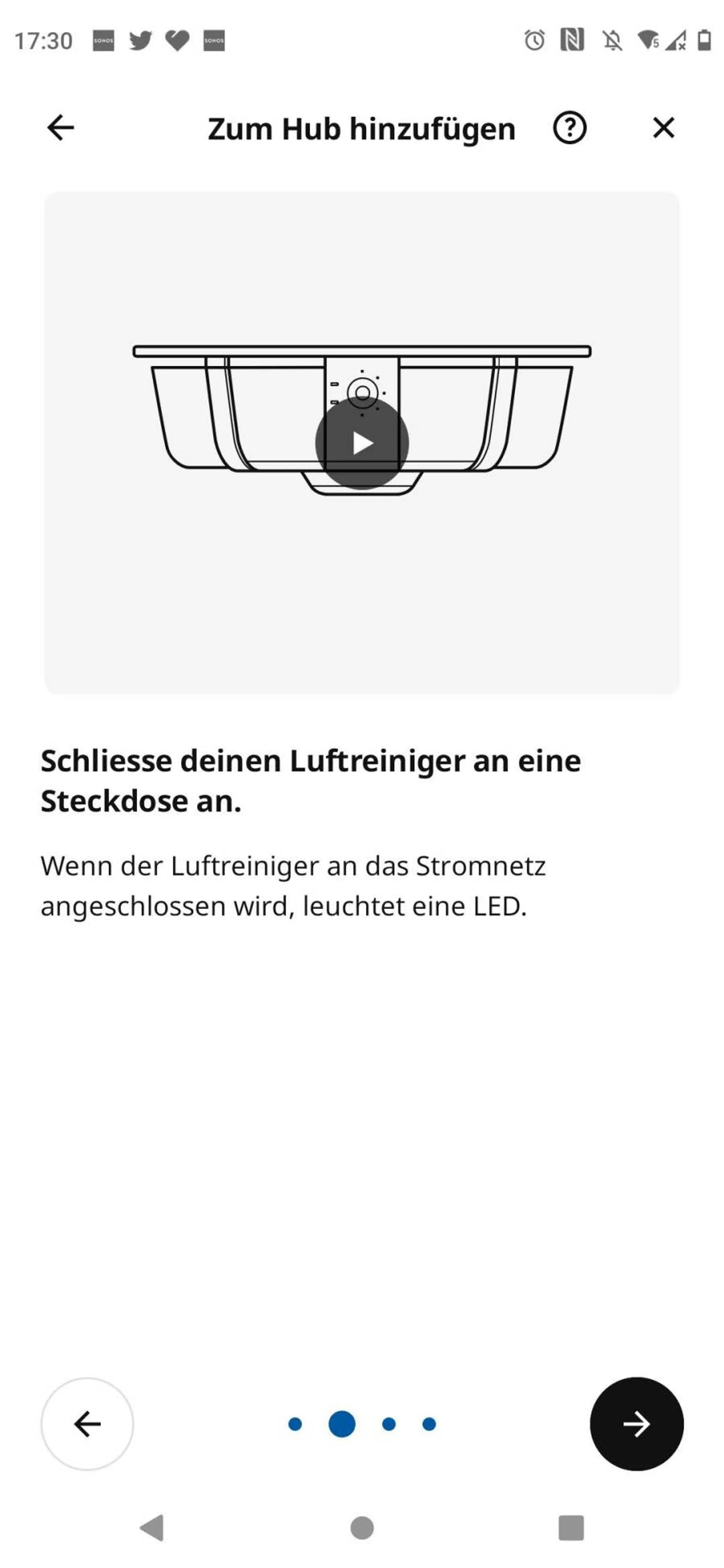 Screenshots Tune-In-App