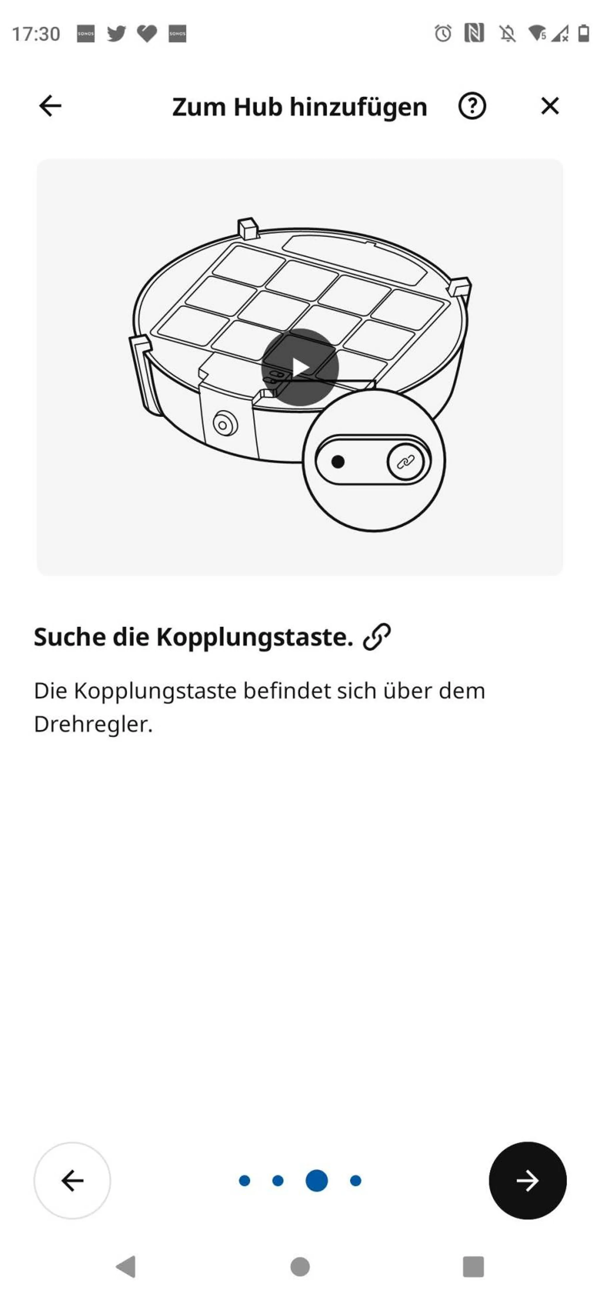 Screenshots Tune-In-App