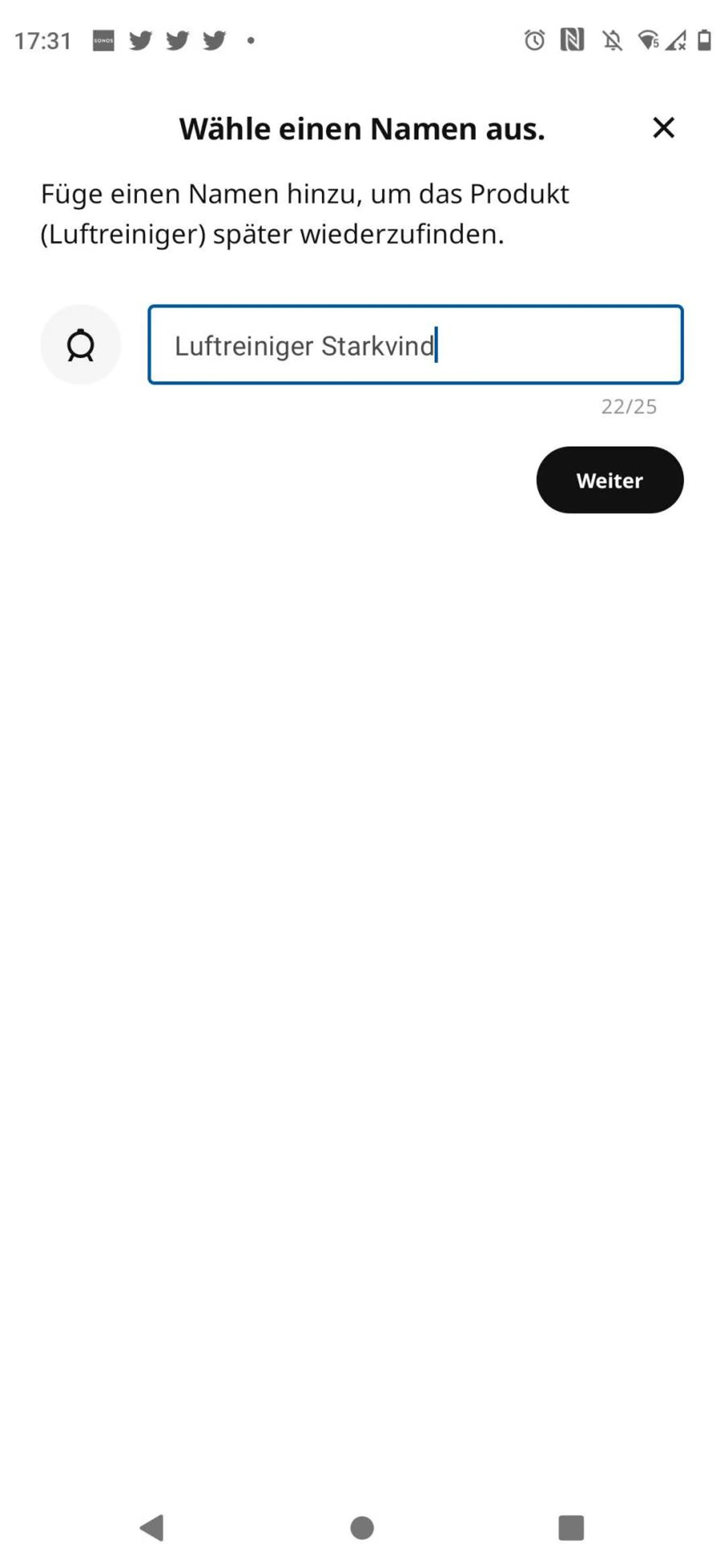 Screenshots Tune-In-App