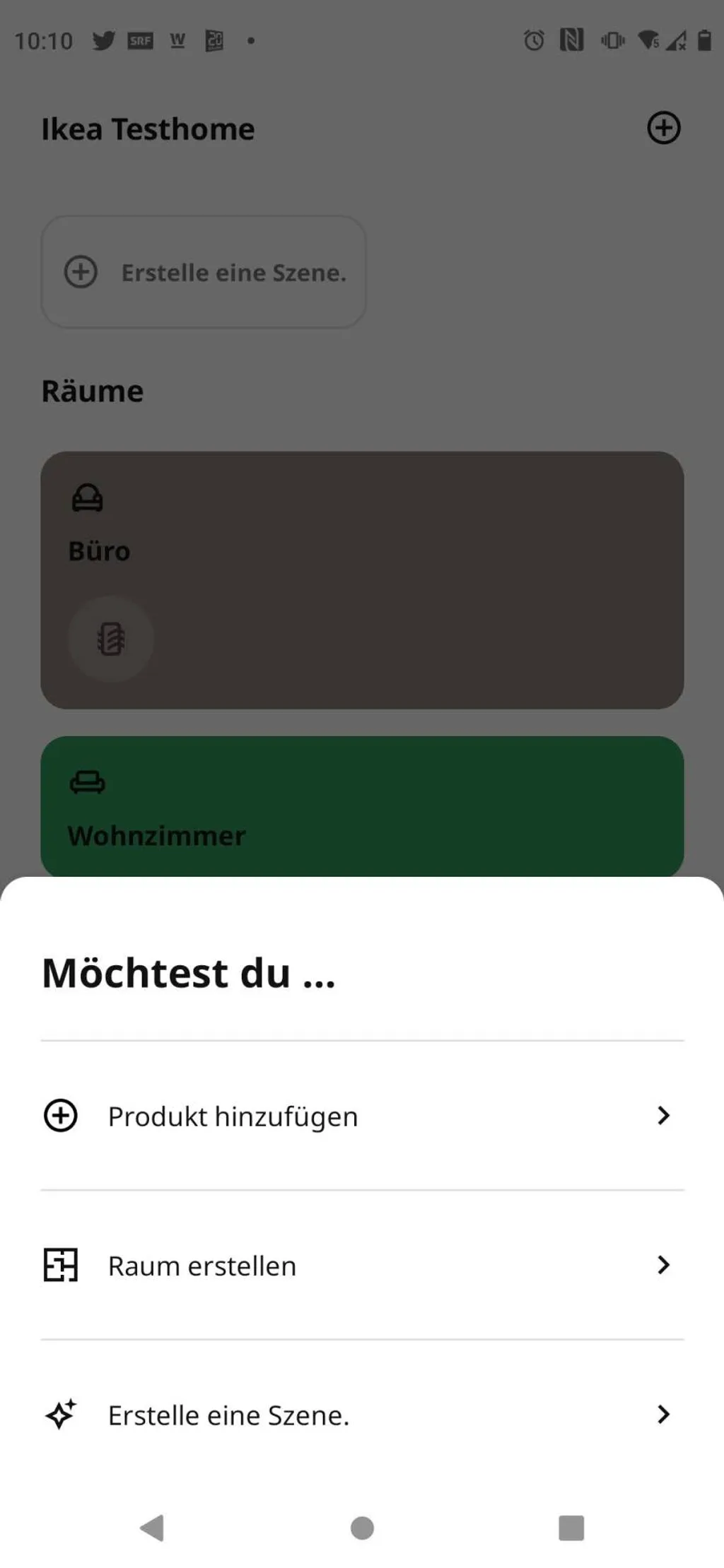 Screenshots Tune-In-App