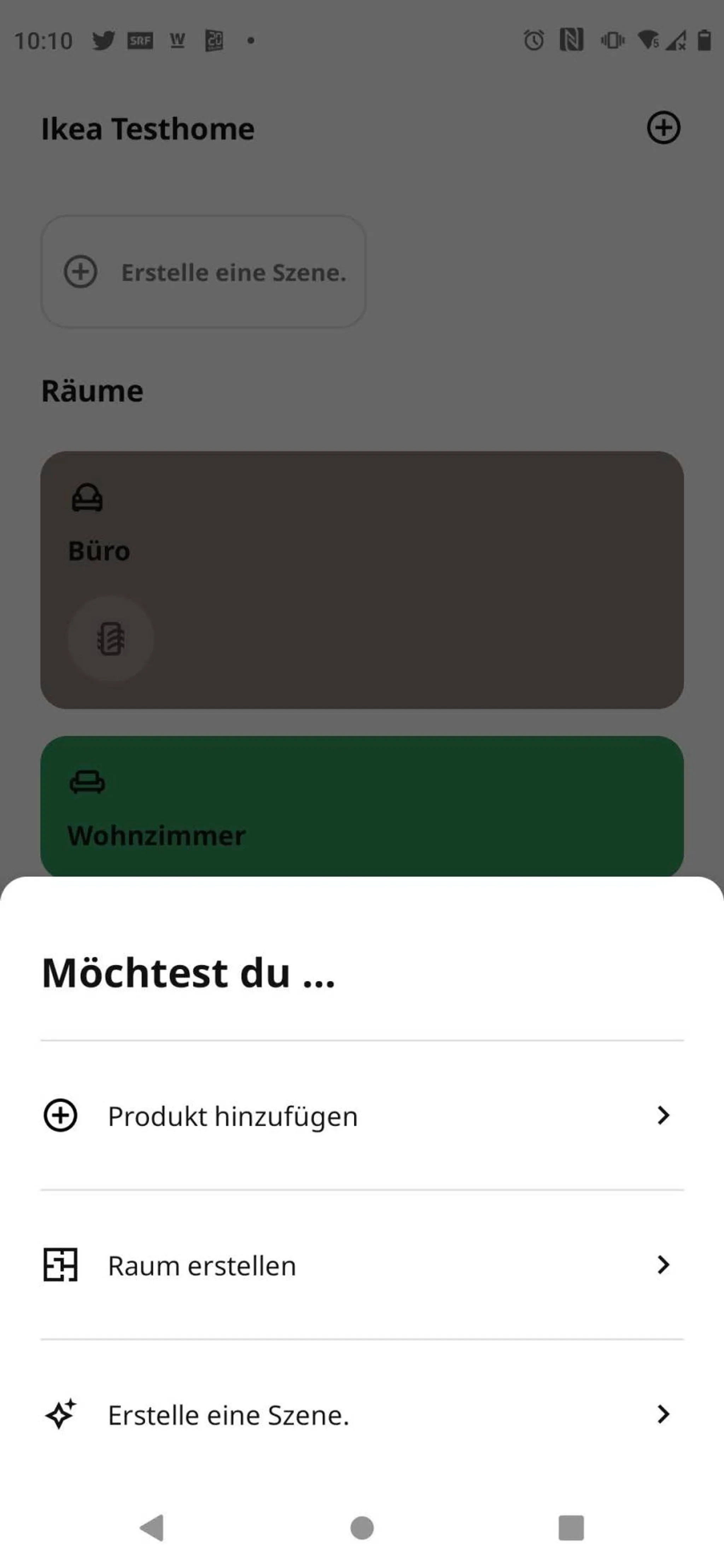 Screenshots Tune-In-App