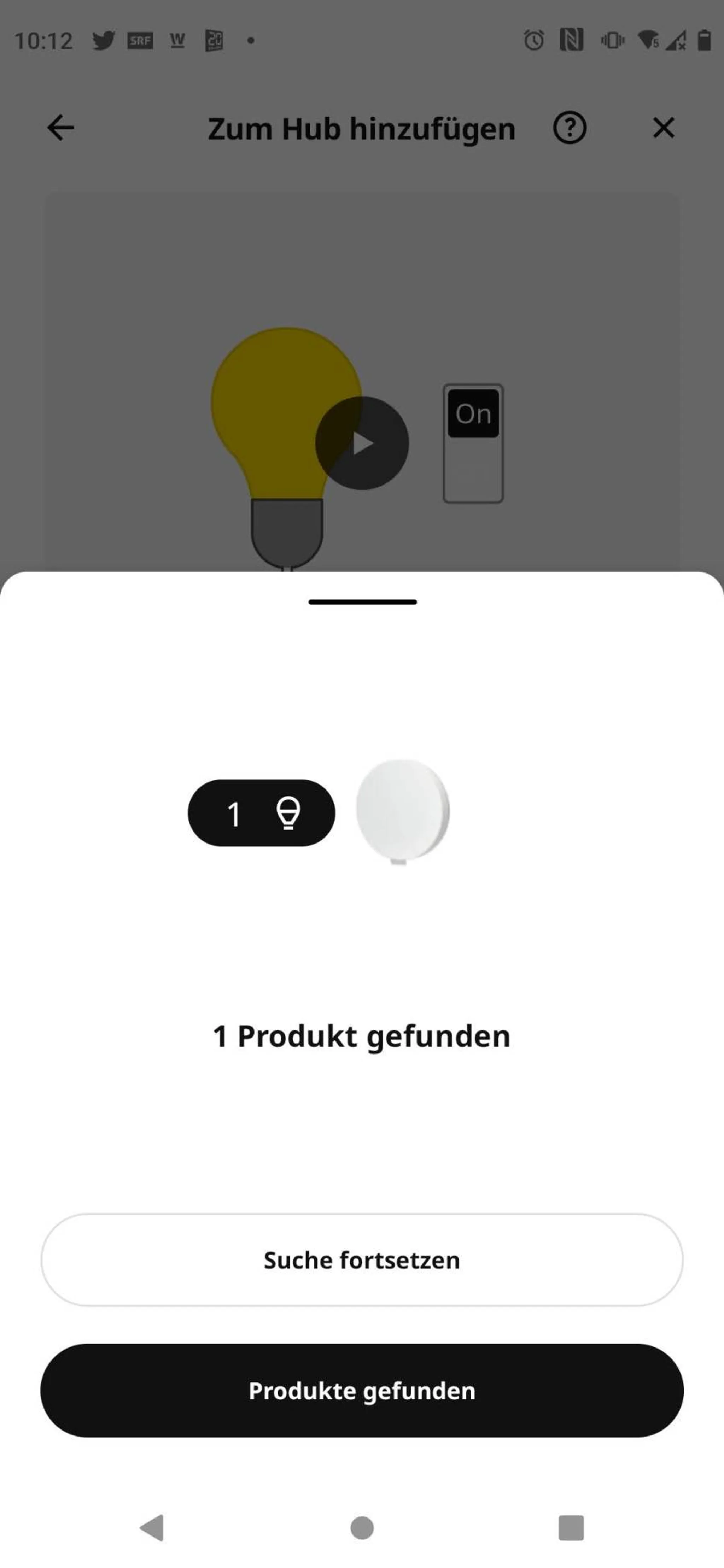 Screenshots Tune-In-App