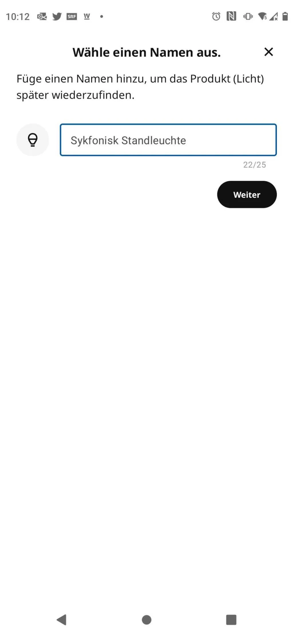 Screenshots Tune-In-App