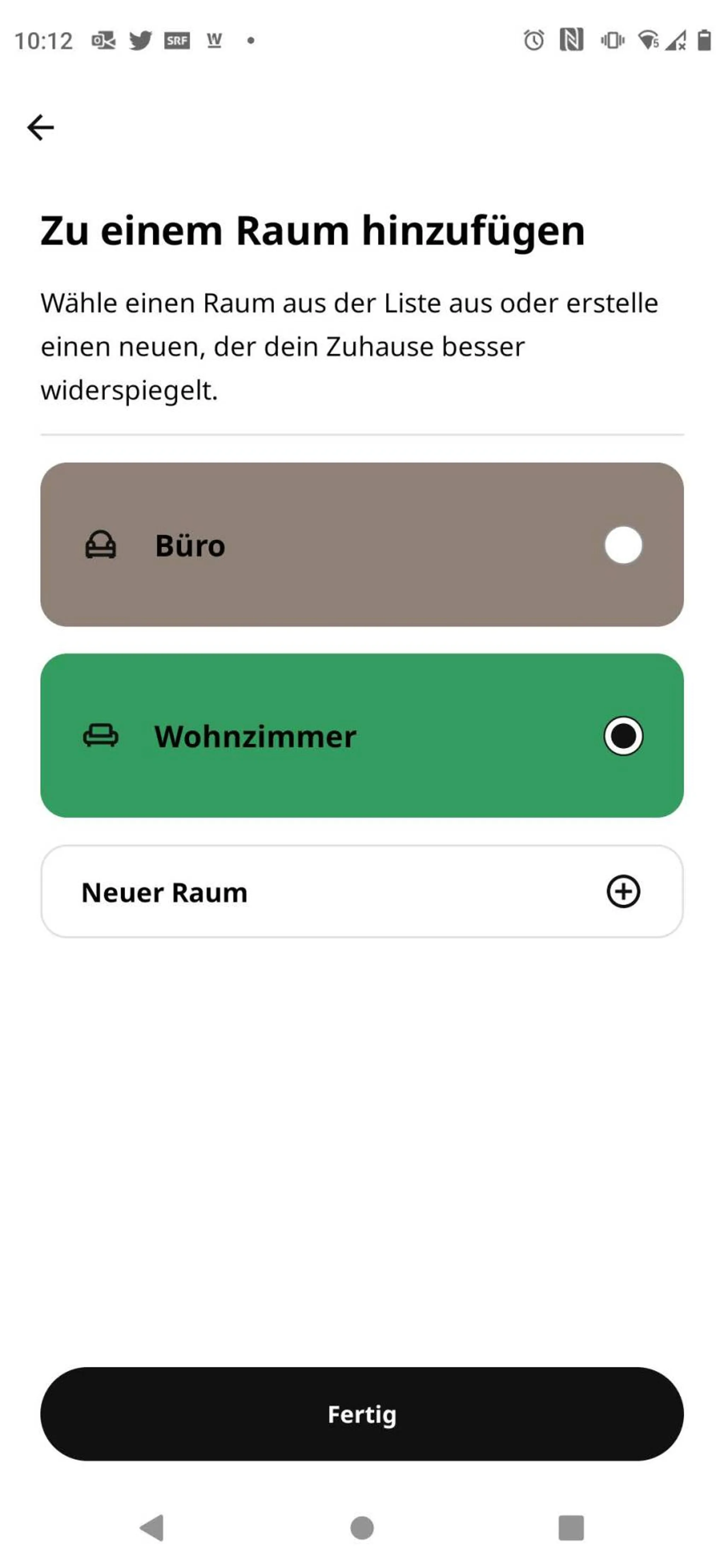 Screenshots Tune-In-App