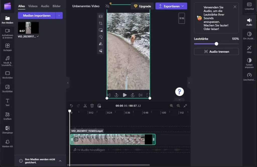 Screenshots Tune-In-App