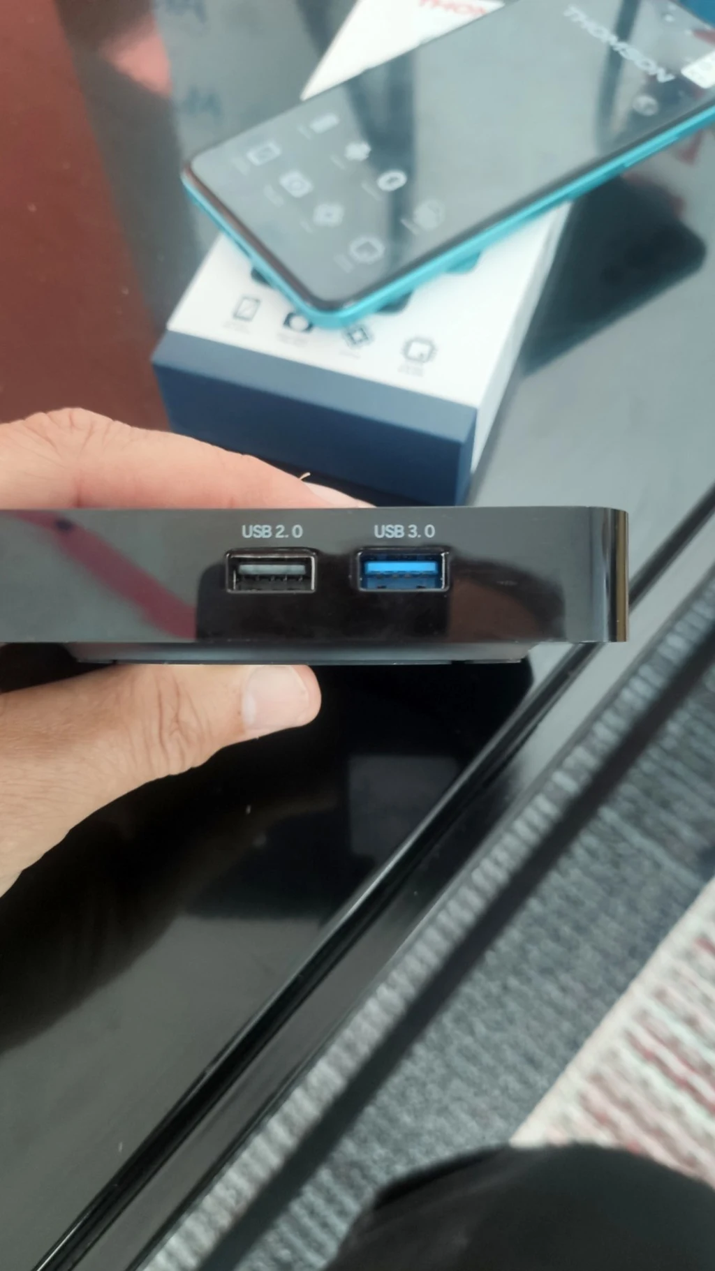 Weitere Anschlüsse der Streaming-Box