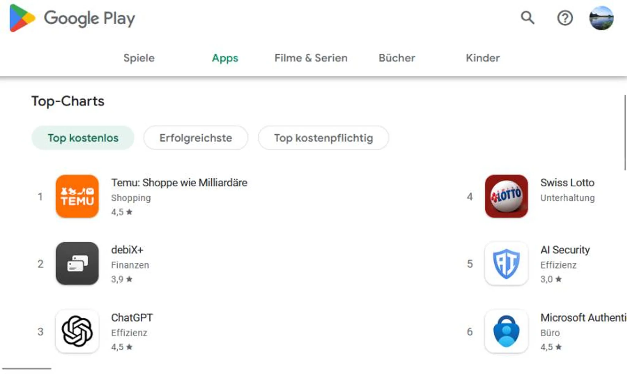 Screenshots Tune-In-App