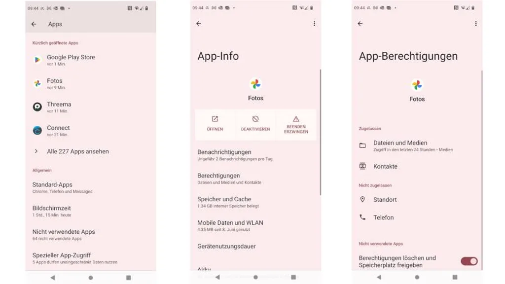 Screenshots Tune-In-App