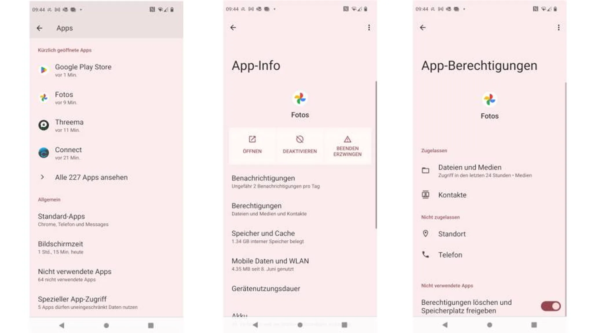 Screenshots Tune-In-App