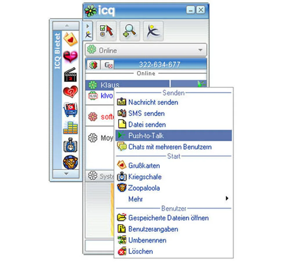 Screenshots Tune-In-App