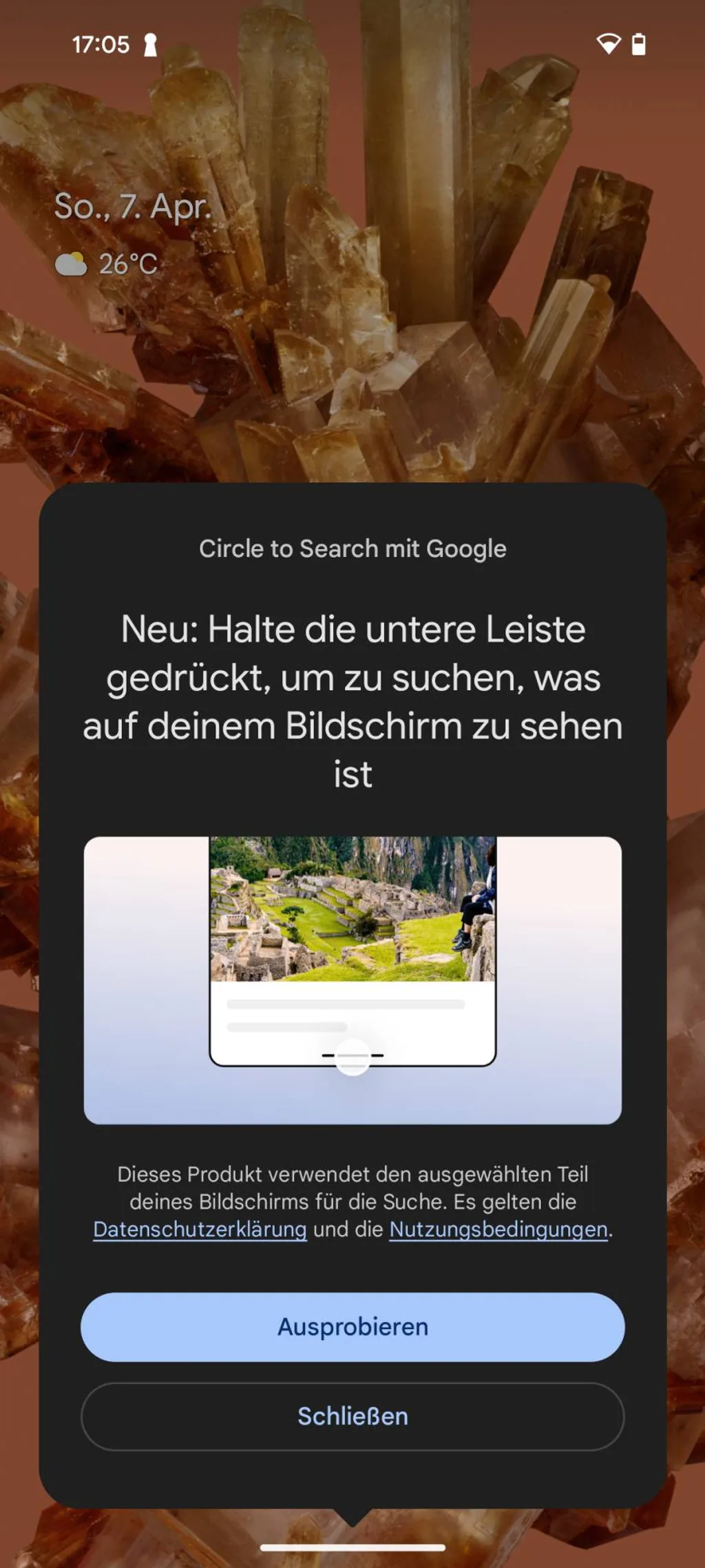 Screenshots Tune-In-App