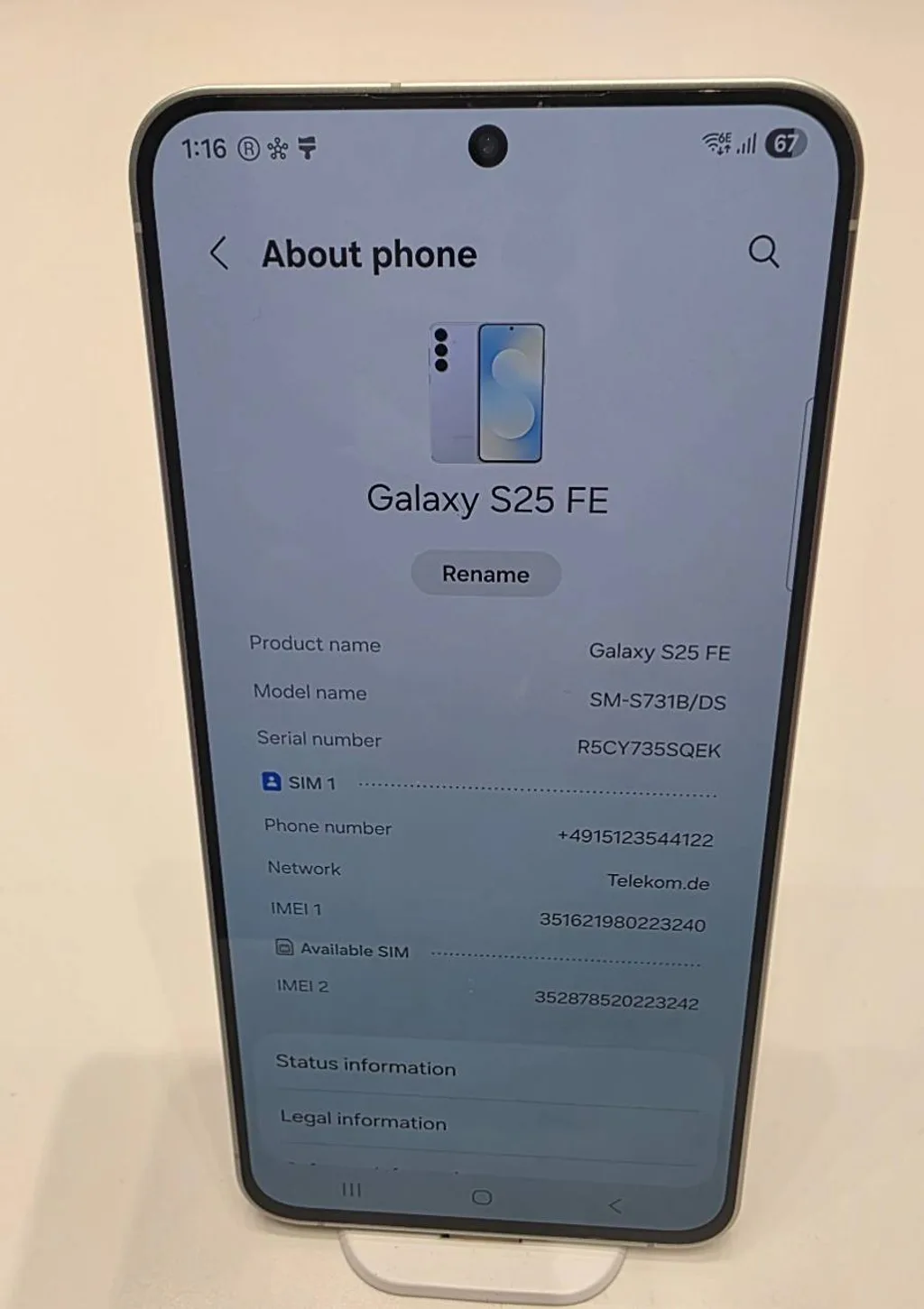 Screenshots Tune-In-App