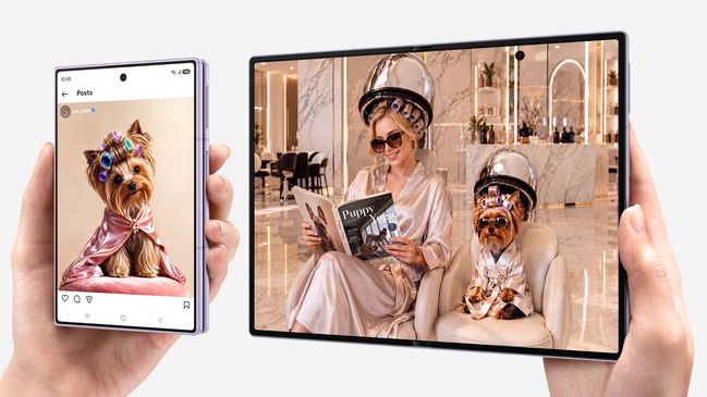 Das Samsung Galaxy Fold8