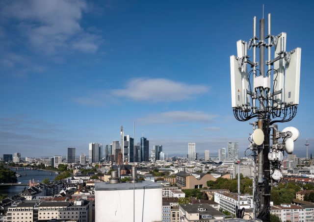 Mobilfunkantenne bei Frankfurt am Main