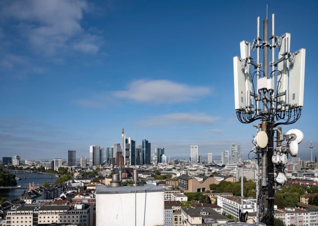 Mobilfunkantenne bei Frankfurt am Main