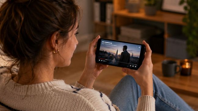 TV auf dem Smartphone