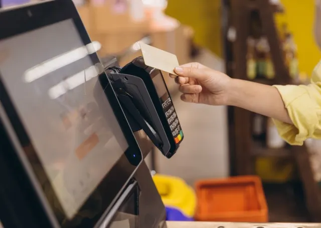 Kassensystem im Einsatz