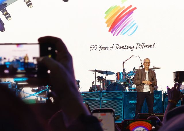 Tim Cook in Cupertino