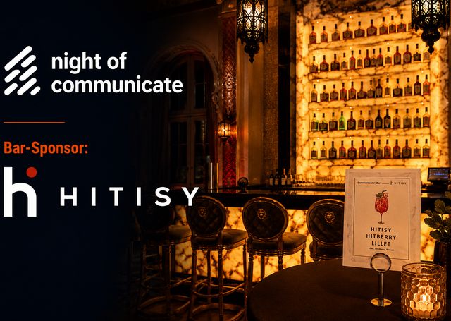 Hitisy wird Bar-Sponsor der night of communicate