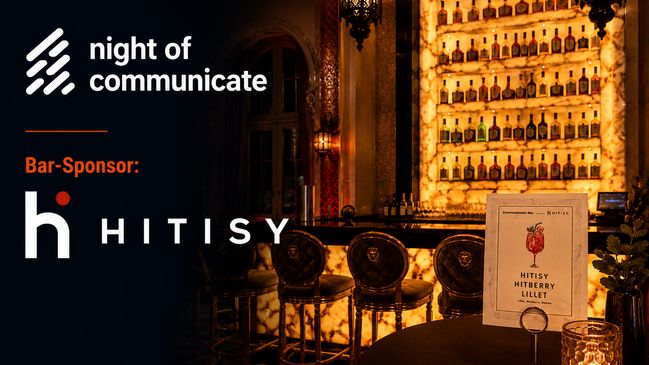 Hitisy wird Bar-Sponsor der night of communicate
