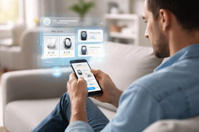 Online-Shopping mit KI-Assistent