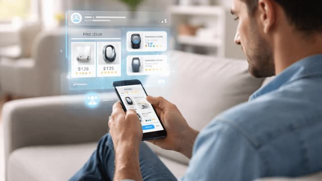 Online-Shopping mit KI-Assistent