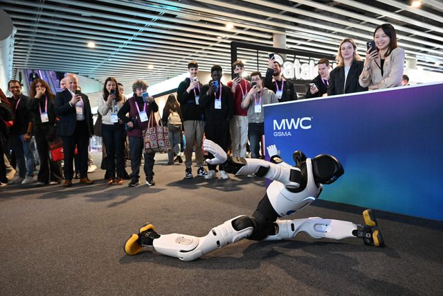 Roboter auf dem MWC