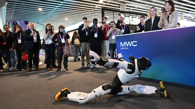 Roboter auf dem MWC