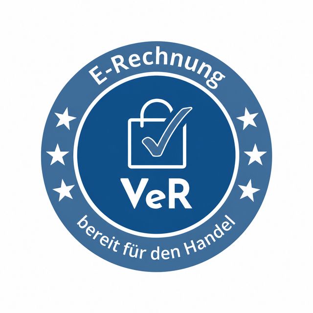 Siegel „E-Rechnung bereit für den Handel“