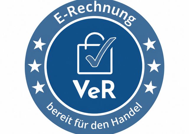 Siegel „E-Rechnung bereit für den Handel“