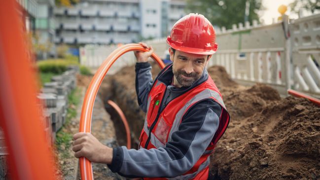 Glasfaserausbau bei Vodafone