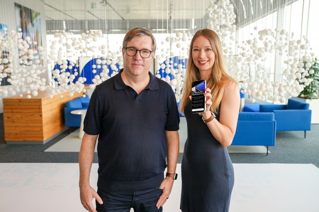 Jörg Kablitz (links), Chief Partner & Wholesale Officer, und Viviane Fenke, Director Strategy, Analysis & Special Project bei Telefónica Deutschland