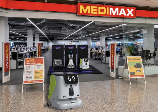Robotik bei Medimax