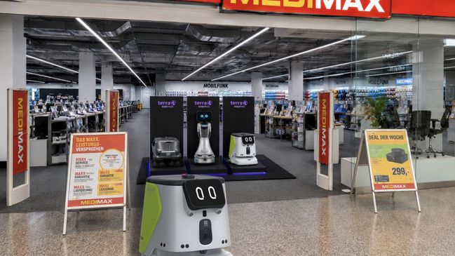Robotik bei Medimax