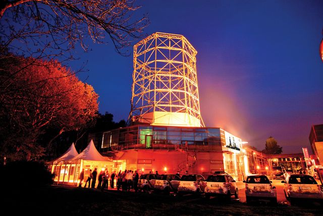 Oktogon auf dem Gelände der Zeche Zollverein 