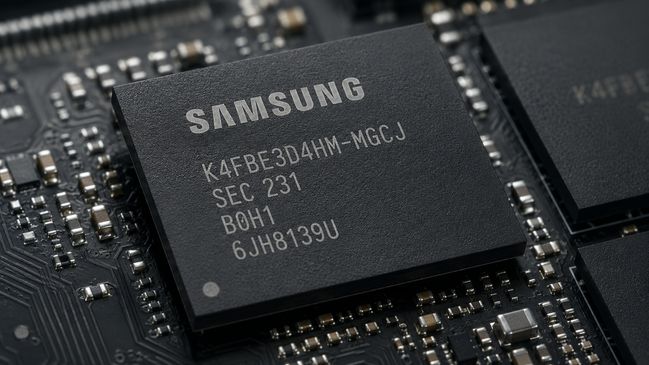 Speicherchip von Samsung