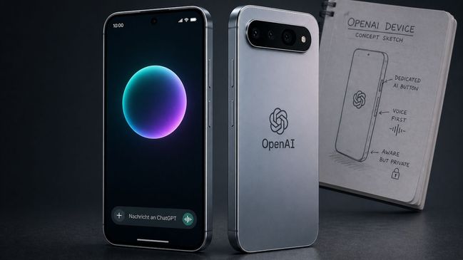 Gerüchte über revolutionäres KI-Smartphone von OpenAI