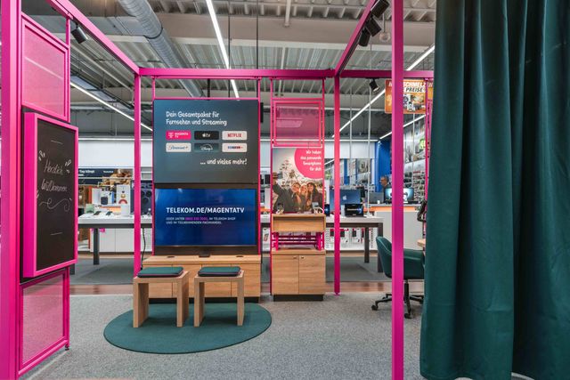 Shop-in-Shop-Konzept der Telekom