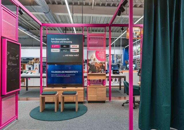 Shop-in-Shop-Konzept der Telekom