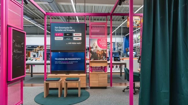 Shop-in-Shop-Konzept der Telekom