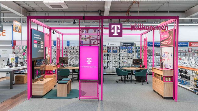 Shop-in-Shop-Konzept der Telekom
